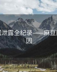 焦点数据泄露全纪录——麻豆网背后原因