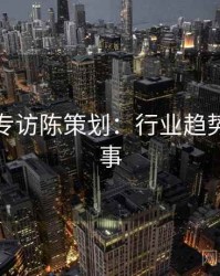秀人网专访陈策划：行业趋势幕后故事