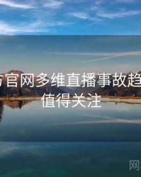 P站官方官网多维直播事故趋势洞察，值得关注